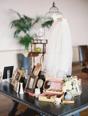 Vintage Family Items at Wedding