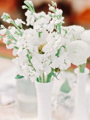 White Stock Flowers