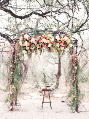 Romantic Flower Wedding Arbor