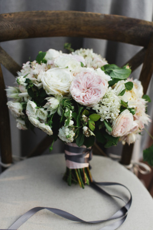 Bouquet of Blush Peonies