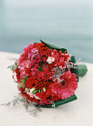 Bouquet with Fuchsia Flowers