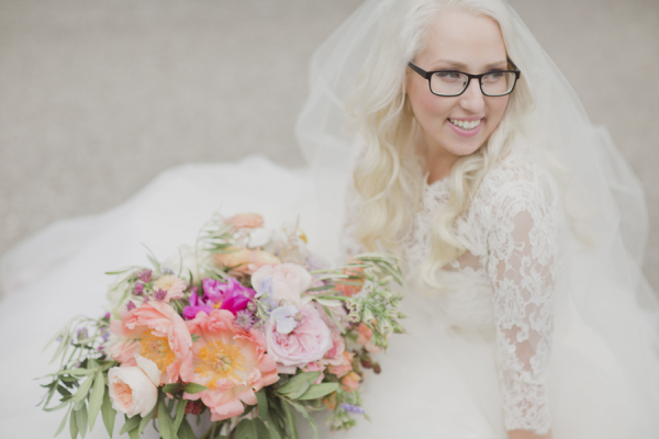 Bride in Glasses