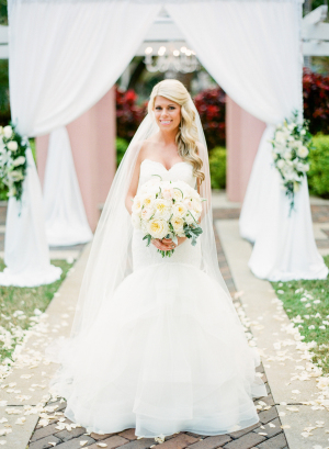 Bride in Tara Keely
