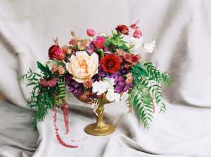 Jewel Tone Wedding Flowers