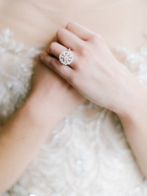 Vintage Inspired Wedding Ring