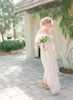 Bridesmaid in Pale Taupe