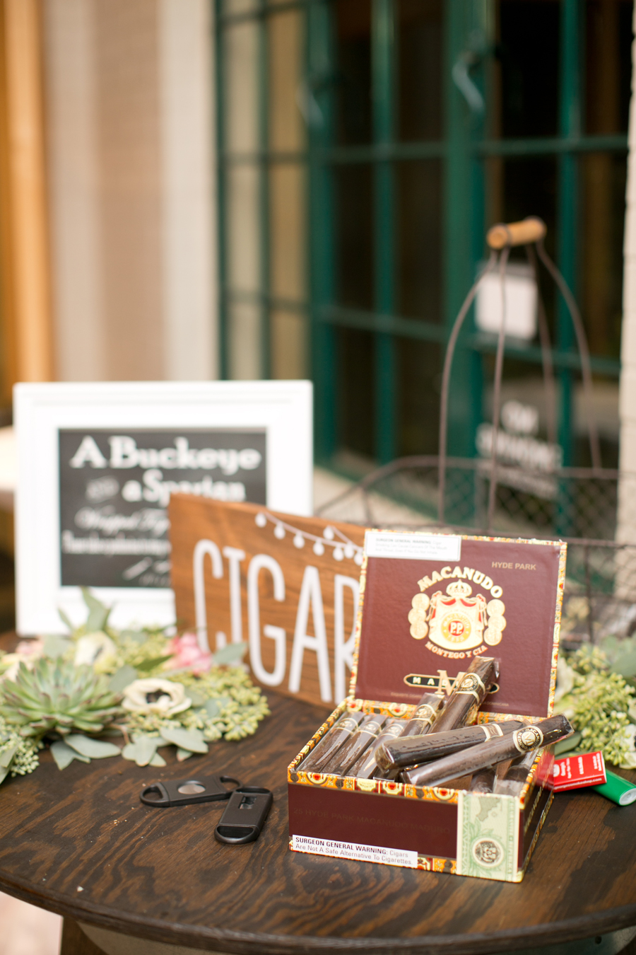 Cigars at Wedding