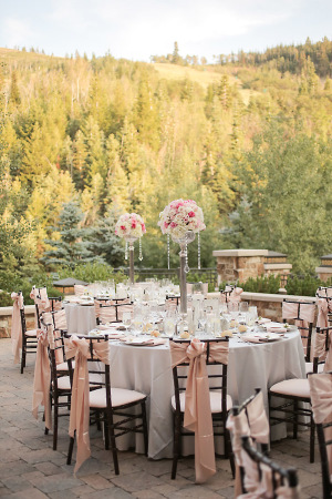 Gold and White Outdoor Wedding