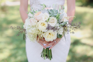Ivory and Blush Bridal Bouquet