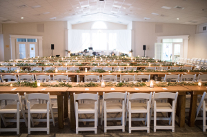 Simple Greenery Centerpieces
