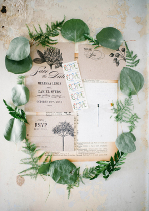3 Eggs Design Botanic Garden Wedding Invitations Printable Template