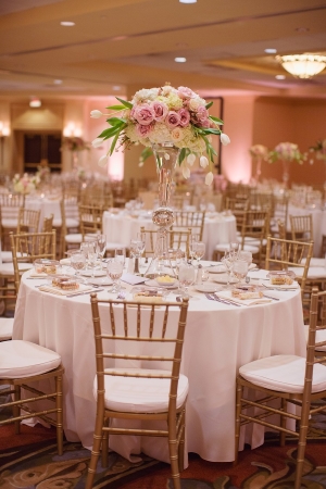 Gold and Pink Reception 2