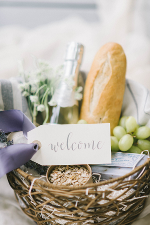 Artisan Wedding Welcome Basket