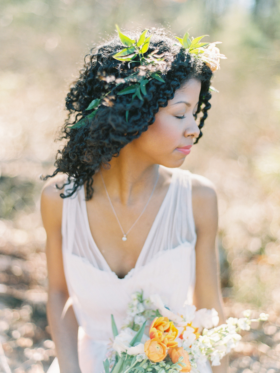 Bride in Flower Crown