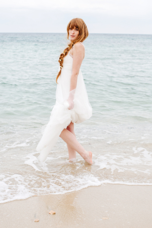 Bride in Ocean