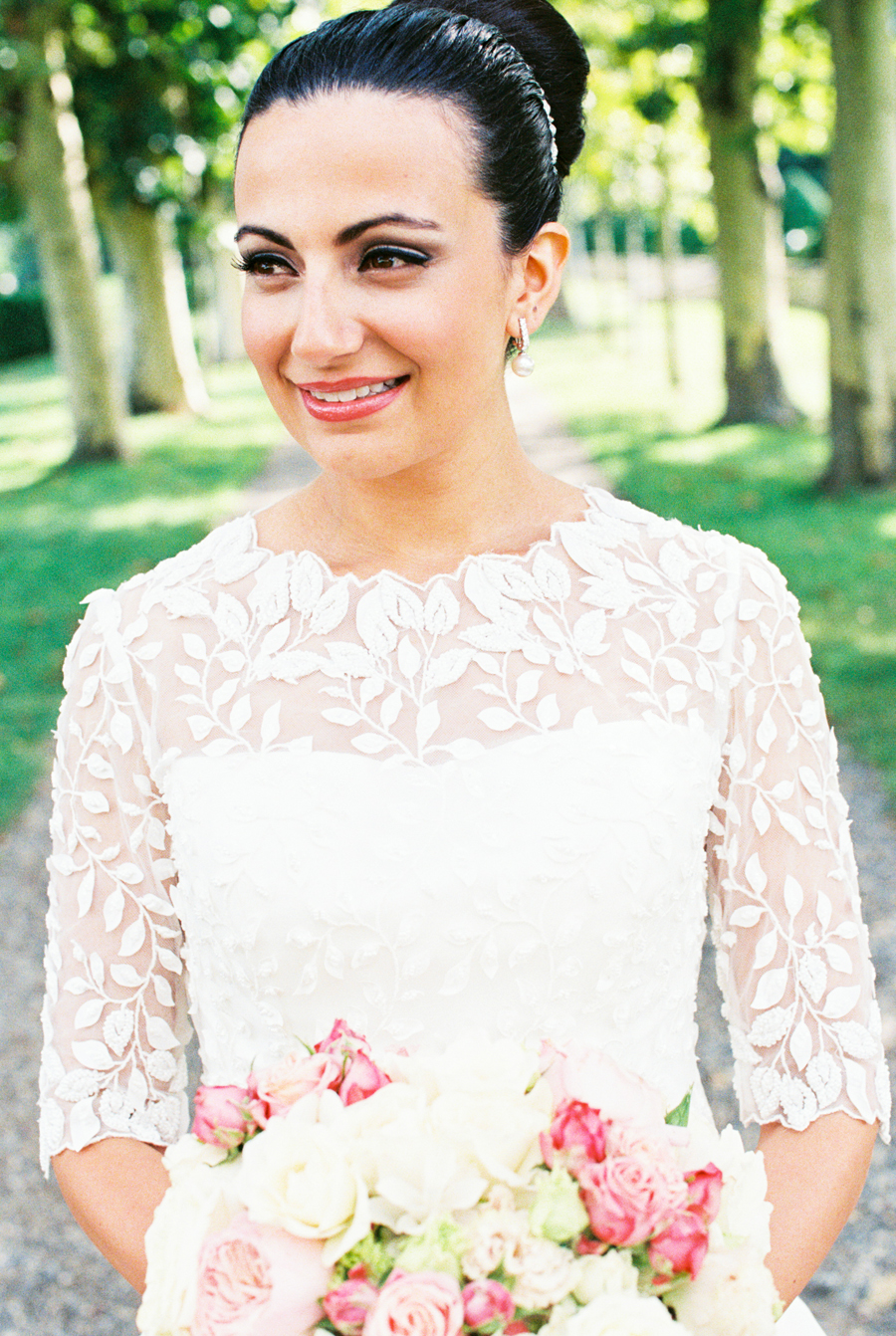 Bride with Classic Updo