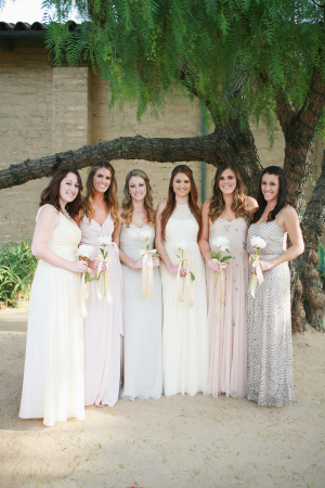 Bridesmaids in Pastels