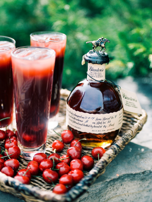 Cherry and Bourbon Cocktail