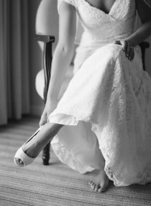 Davids Bridal Lace Gown