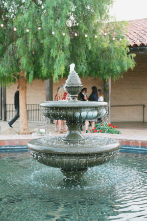 Fountain at Santa Barbara Historical Museum