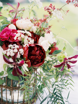 Garnet Wedding Flowers