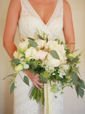 Ivory and Green Bouquet