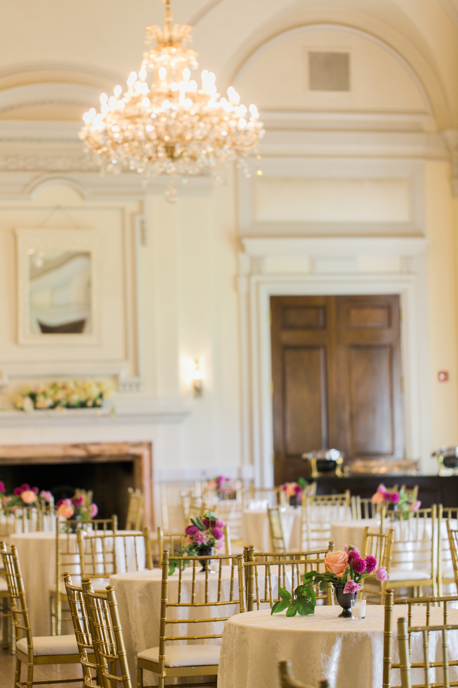 Reception in Gold and Peach