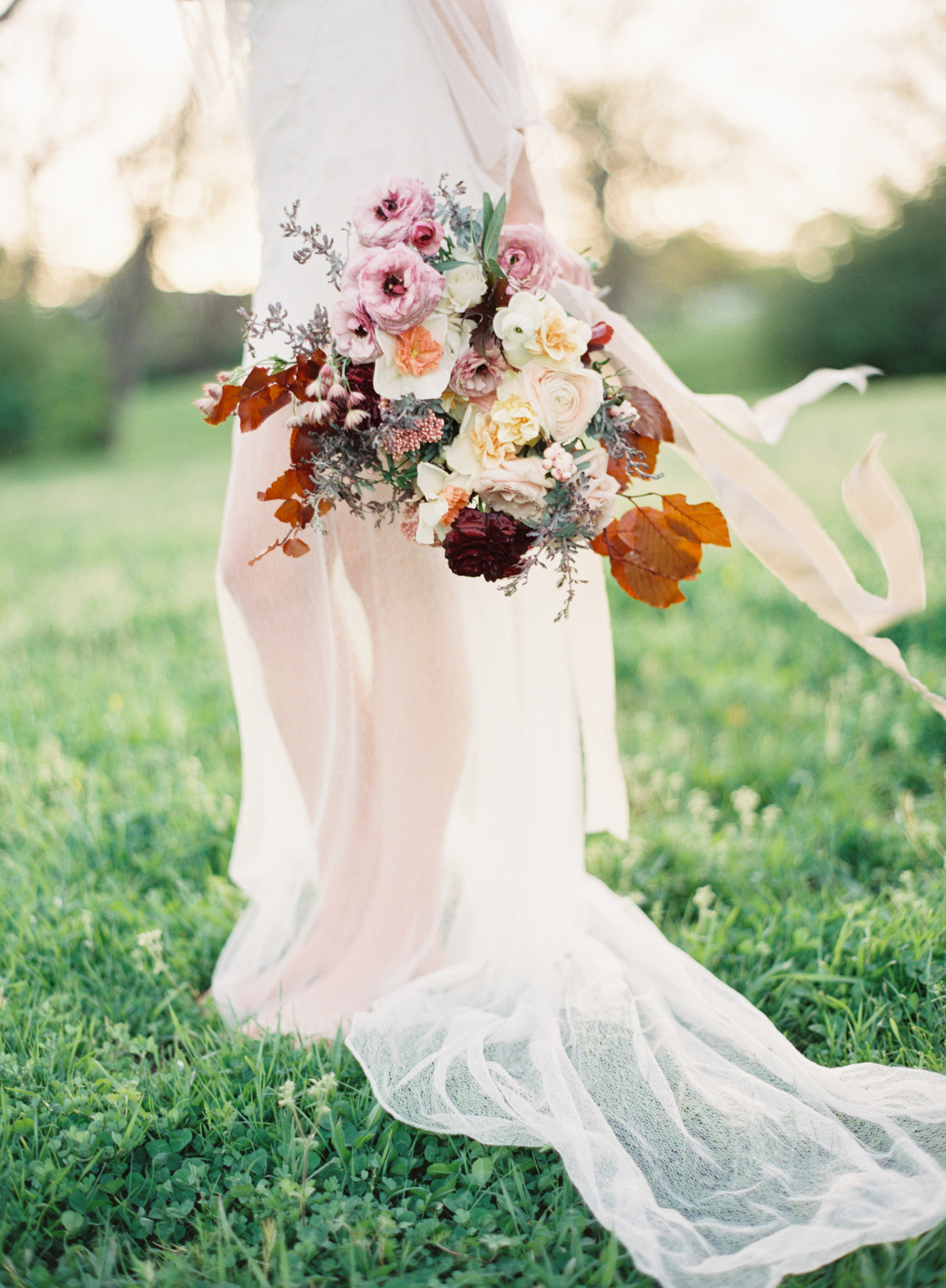 Bohemian Bridal Bouquet By Kelly Lenard