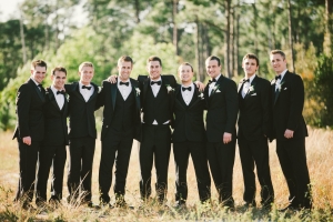 Groomsmen in Tuxedos