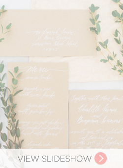 Kraft Paper in Weddings
