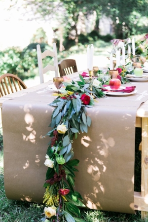 Kraft paper Tablecloth