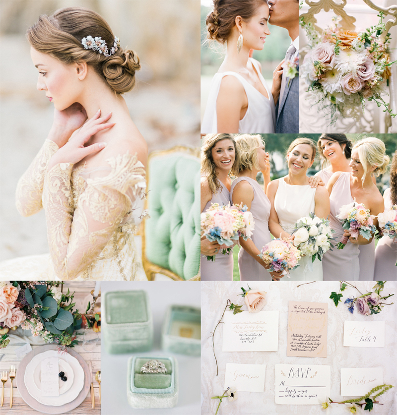 Glamorous Rose Gold Wedding Color Palette Ideas - Elegantweddinginvites.com  Blog