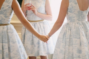 Toile Bridesmaids Dresses