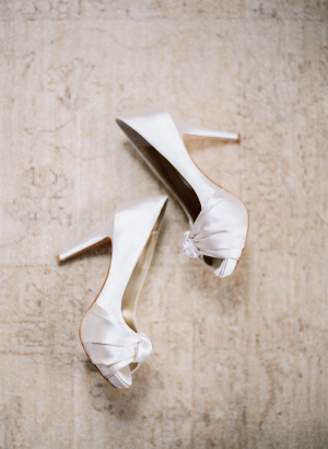 White Peep Toe Shoes