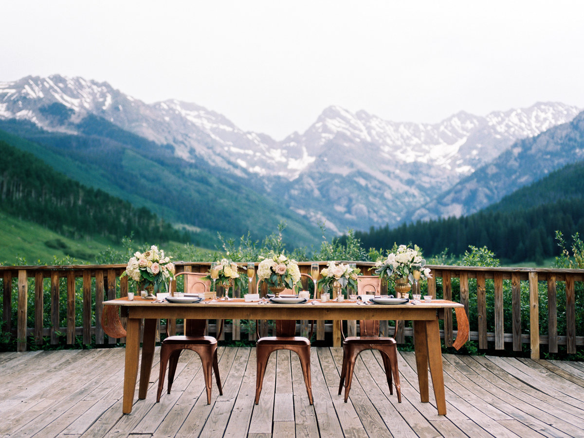 Rustic Mountain Wedding Inspiration