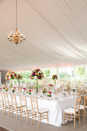 Gold and Colorful Reception