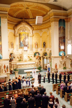 Milwaukee Cathedral Wedding