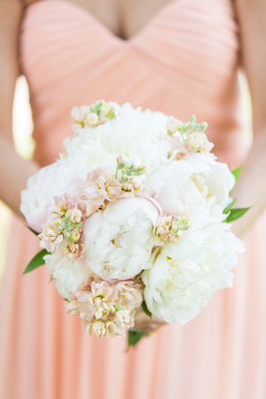 Peach Bridesmaid Dress