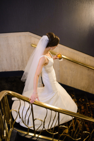 Bride Descending Staircase1