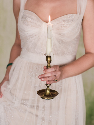 Bride with Taper Candle