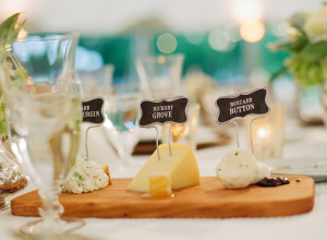 Cheese Display at Wedding
