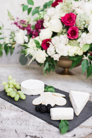 Cheese Display for Wedding