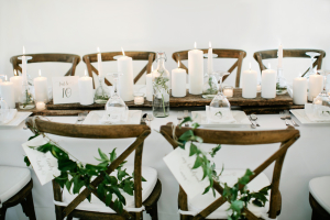 French Country Chairs with Garland