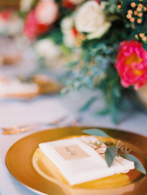 Gold Wedding Charger