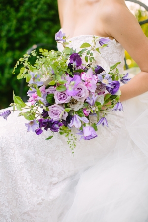 Violet and Purple Bouquet