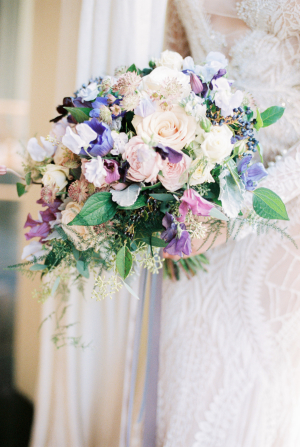 Bouquet in Shades of Purple