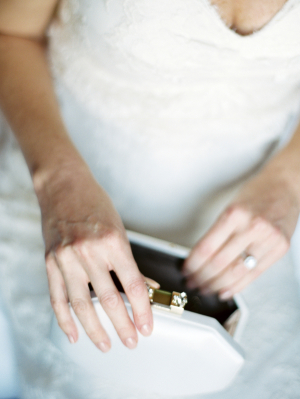 Bride with White Clutch