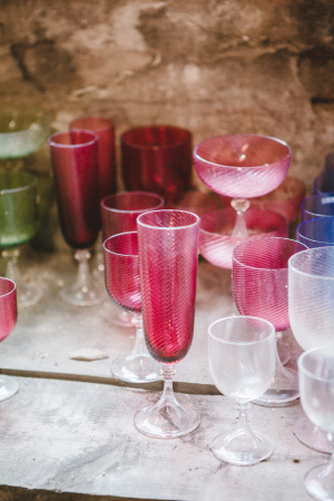 Crimson Glass in Murano