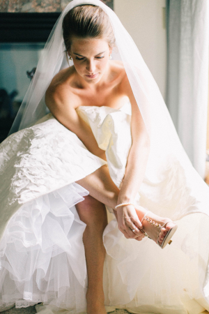 Bride in Tara Keely