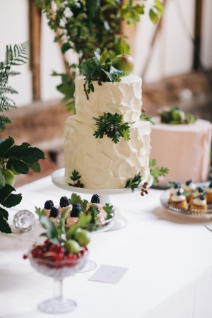 Display of Wedding Cakes